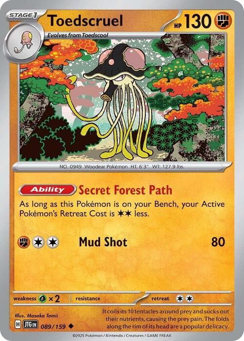 Journey Together Toedscruel #89/159